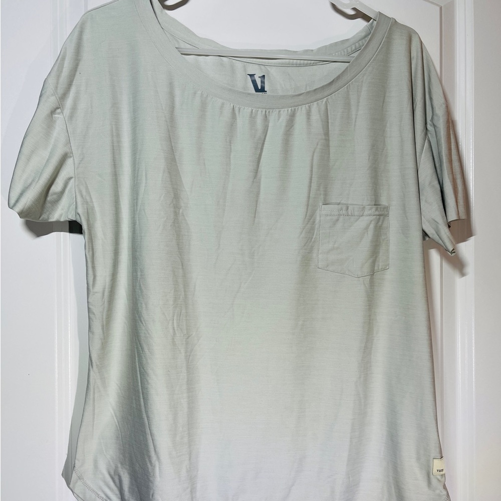 Vuori Soft Gray Women's Short Sleeve Tee
